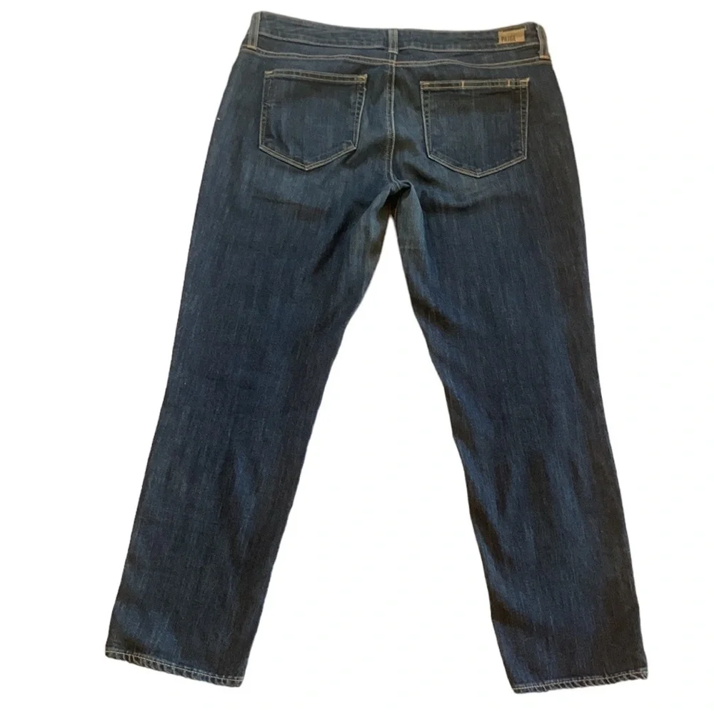 Paige Jimmy Jimmy Crop‎ Blue Jeans Size 28